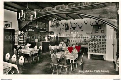 Coburg Bayern Burgschaenke Veste Coburg