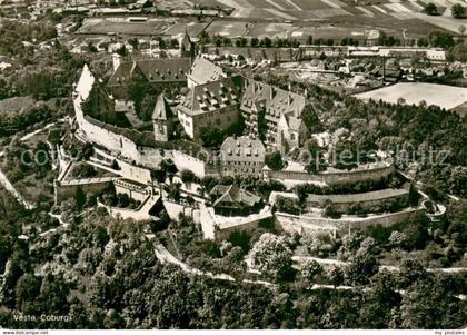 Coburg Bayern Veste Coburg Fliegeraufnahme
