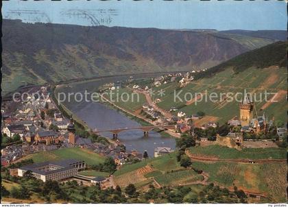 Cochem Mosel Burg Cochem Luftaufnahme