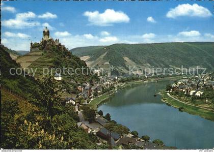 Cochem Mosel Mosel mit Burg Cochem
