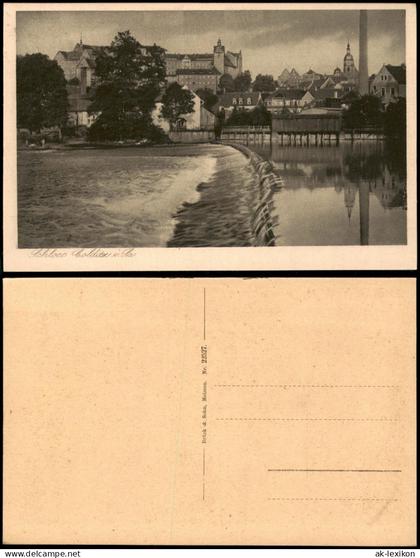 Ansichtskarte Colditz Stadt und Wehr 1924
