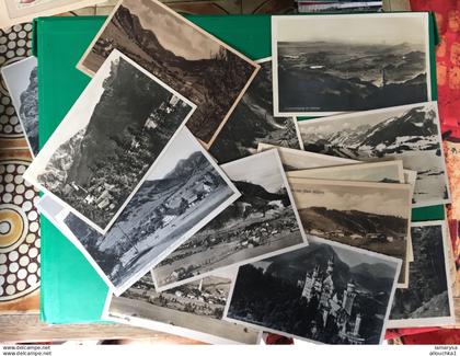 16 Deutschland-Postkarten, 14 neue und 2, die 1944 im Zweiten Weltkrieg reisten – Sammlungen & Lose Europa – siehe Scans