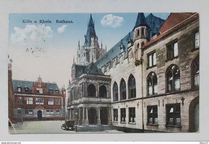 73763 Cartolina Postcard - Germania Koln Colonia - Rathaus - vg 1930