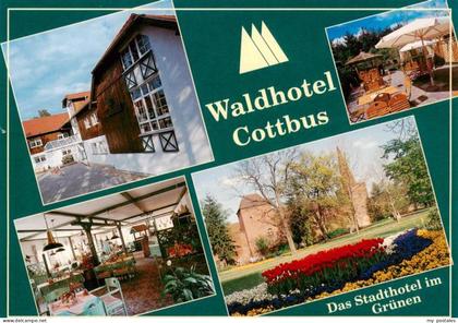 COTTBUS Brandenburg Waldhotel Cottbus Gastraeume Park Terrasse