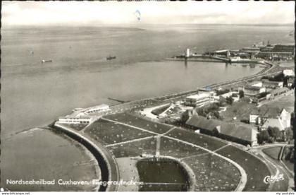 Cuxhaven Nordseebad Cuxhaven Fliegeraufnahme x 1961