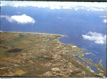 Cuxhaven Nordseebad Cuxhaven Fliegeraufnahme x 1985