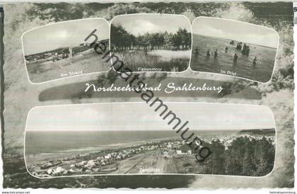 Cuxhaven-Sahlenburg - Finkenmoor - Zeltplätze - Verlag Otto Schulze Cuxhaven - gel. 1969