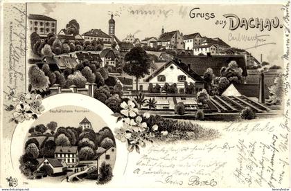 Gruss aus Dachau - Litho