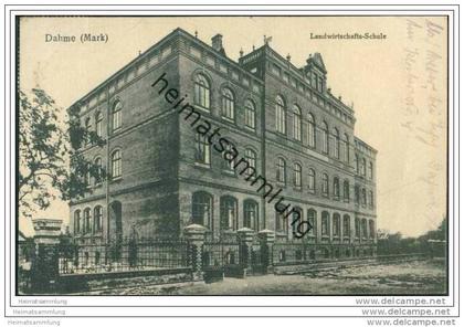 Dahme (Mark) - Landwirtschafts-Schule
