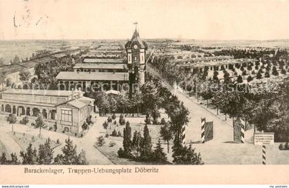 Doeberitz Truppenuebungsplatz Barackenlager
