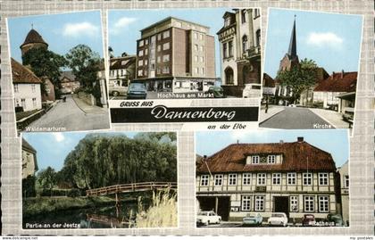 Dannenberg Elbe Waldemarturm Hochhaus Markt Kirche Jeetze Rathaus