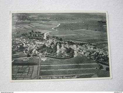 Dannenberg , Luftbild , schöne Karte um 1936