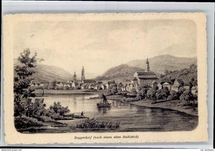 Deggendorf Donau Deggendorf Nach einem alten Stahlstich