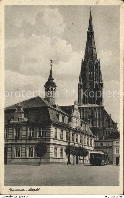 Demmin Mecklenburg Vorpommern Markt