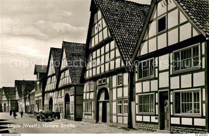 Luedge Westfalen Hintere Strasse Fachwerkhaeuser
