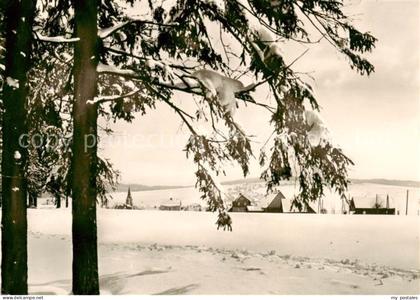 Deutscheinsiedel Deutschneudorf Winterpanorama