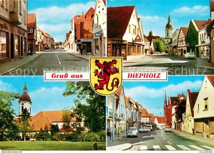 Diepholz Strassenpartien Kirche