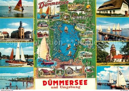 Duemmersee Diepholz Panoramakarte