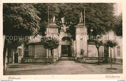 Dillingen Donau Schlossportal