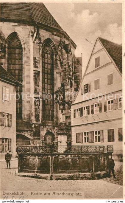 Dinkelsbuehl Altrathausplatz