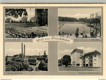 Dinslaken Burgtheater Freibad Zeche Lohberg Moderne Wohnbauten