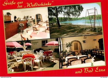 Doberlug-Kirchhain Waldschaenke Bad Erna Gastraeume Terrasse