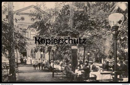 ALTE POSTKARTE DÖBELN RESTAURANT UND CAFÉ MULDENSCHLÖSSCHEN BESITZER OTTO HICK ZWEI KEGELBAHNEN CONCERT-ETABLISSEMENT AK