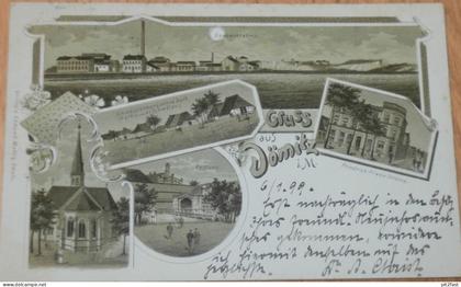 Gruss aus Dömitz , 1899 , Litho , Mecklenburg , AK , alte Ansichtskarte !!