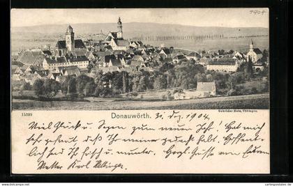 AK Donauwörth, Totalansicht