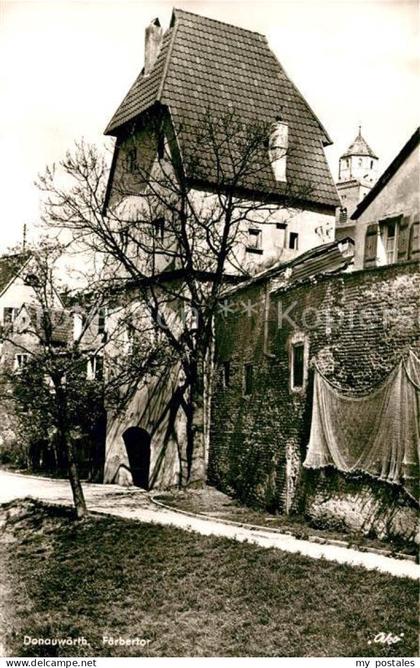 Donauwoerth Bayern Faerbertor