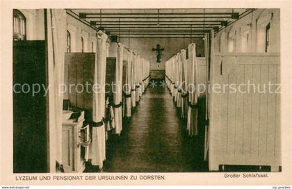 Dorsten Lyzeum und Pensionat der Ursulinen Grosser Schlafsaal