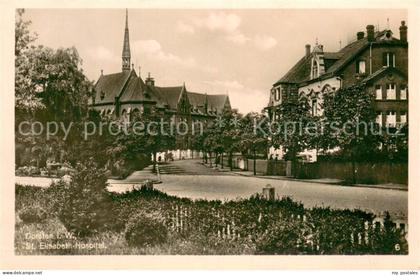 Dorsten St. Elisabeth-Hospital Vorkriegskarte (ca. 1935)