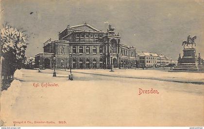 Deutschland - Dresden (SN) Kgl. Hoftheater Dresden Verlag Stengel & Co. Dresden-Berlin