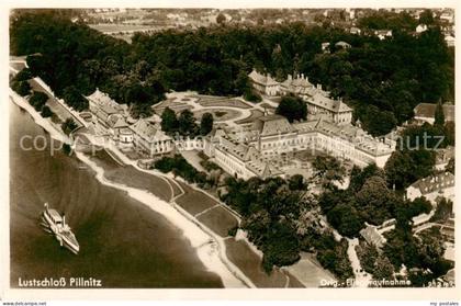 Pillnitz Dresden Lustschloss Pillnitz Fliegeraufnahme