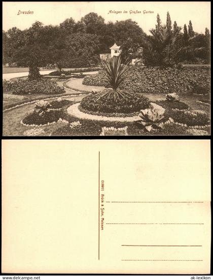 Seevorstadt-Ost/Großer Garten-Dresden Anlagen im Großen Garten - Haus 1915