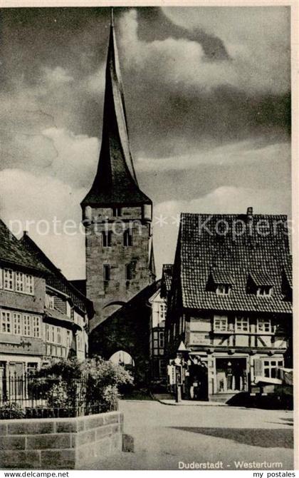 Duderstadt Niedersachsen Westerturm