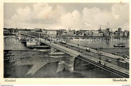 Duesseldorf Rheinbruecke