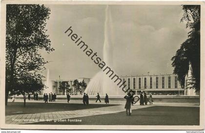 Düsseldorf - Hauptfestplatz - Schaffendes Volk - Reichsausstellung Schlageterstadt 1937 - Foto-AK - Verlag J. Kalinowski