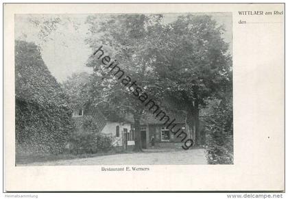 Düsseldorf - Wittlaer - Restaurant E. Werners