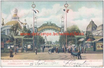 Haupteingang. Düsseldorf 1904.