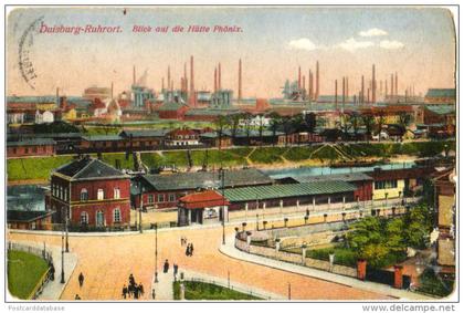 Duisburg Ruhrort - Blick auf die Hütte Phönix