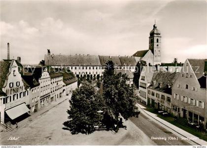 Ebersberg Oberbayern Stadtplatz Kirche