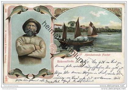Eckernförde - Heimkehrende Fischer