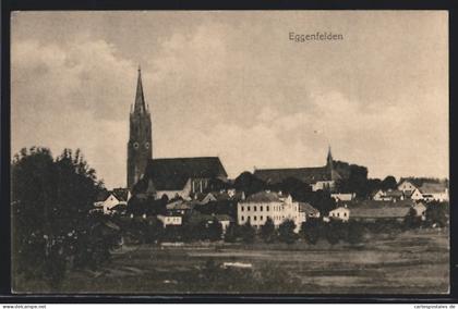 AK Eggenfelden, Blick zur Kirche