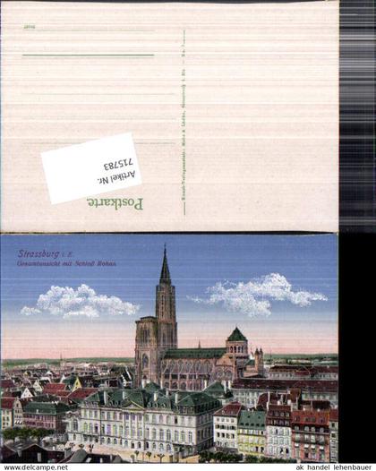 715783 Straßburg Strasbourg Elsass Schloss Rohan