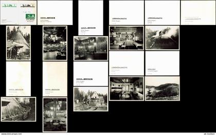 Lot 10 Fotos Sosa  Erzgebirge Eibenstock  Gaststätte Meiler  Restaurant 1970
