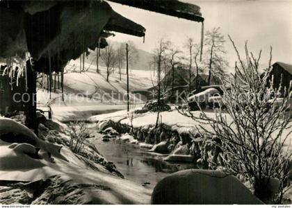 Wildenthal Eibenstock Grosse Bockau Winterlandschaft