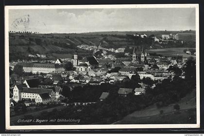 AK Eichstätt, Blick auf Willibaldsburg