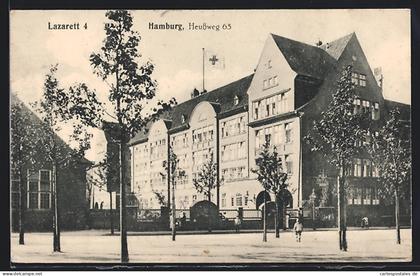 AK Hamburg-Eimsbüttel, Schule-Lazarett Heussweg 65