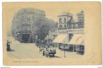 ALLEMAGNE HAMBOURG EIMSBUTTELER CHAUFFEE CPA 2 SCANS